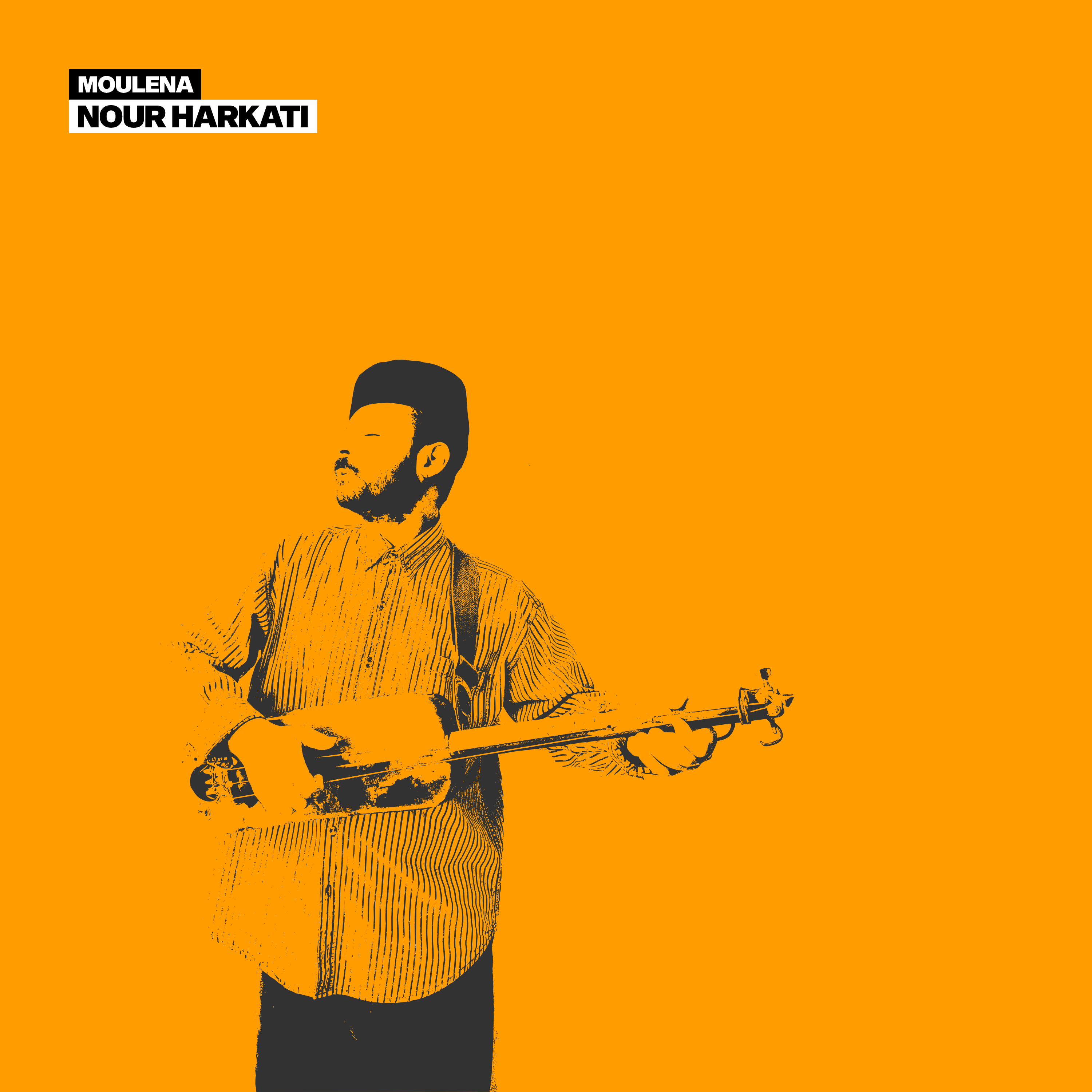 nour harkati, guembri, Gnawa music, north african, artist, composer, New York, Tunisia, Moulena, sound designer, guembri, sintir